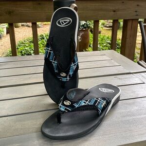 Men’s Reef Black Flip flops Sandal Size 11